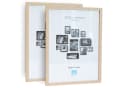 M MERCEO Bilderrahmen 2er Set 30x40cm Natur MDF Bild 2