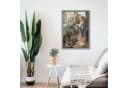 M MERCEO Moderner Bilderrahmen Grau 50x70cm mit Acrylglasschutz Bild 5