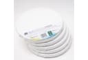 M MERCEO Leinwand 5er Set Rund 20cm Baumwolle Bild 4