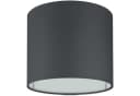 Wogati Lampenschirm Premium Schwarz Baumwolle Bild 2