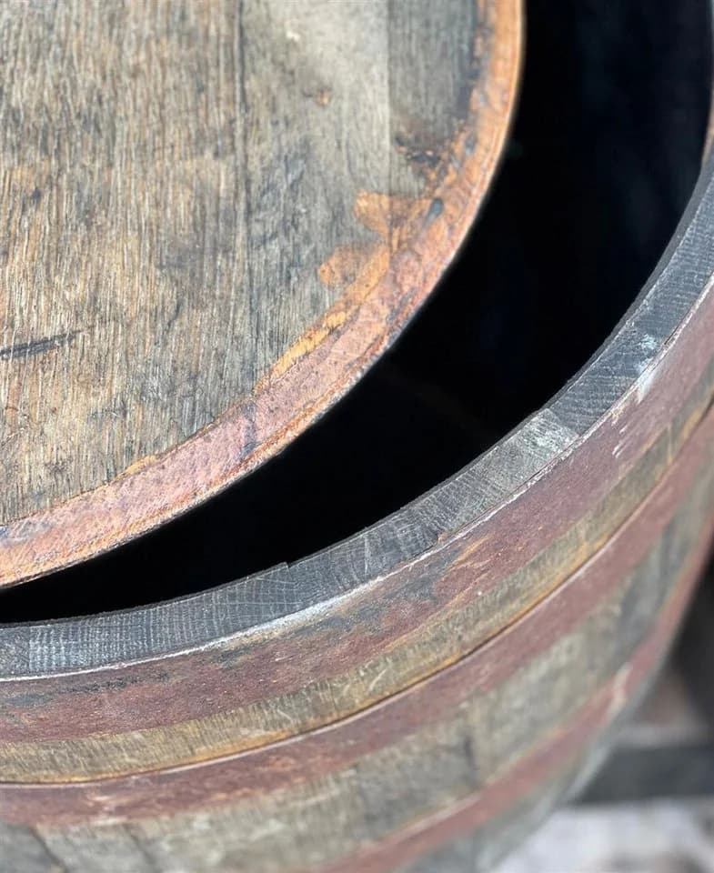 Temesso Regentonne 190L Whiskyfass Eiche - Bild 4