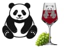 eXODA Weinglas Panda Transparent Glas 350ml Bild 3