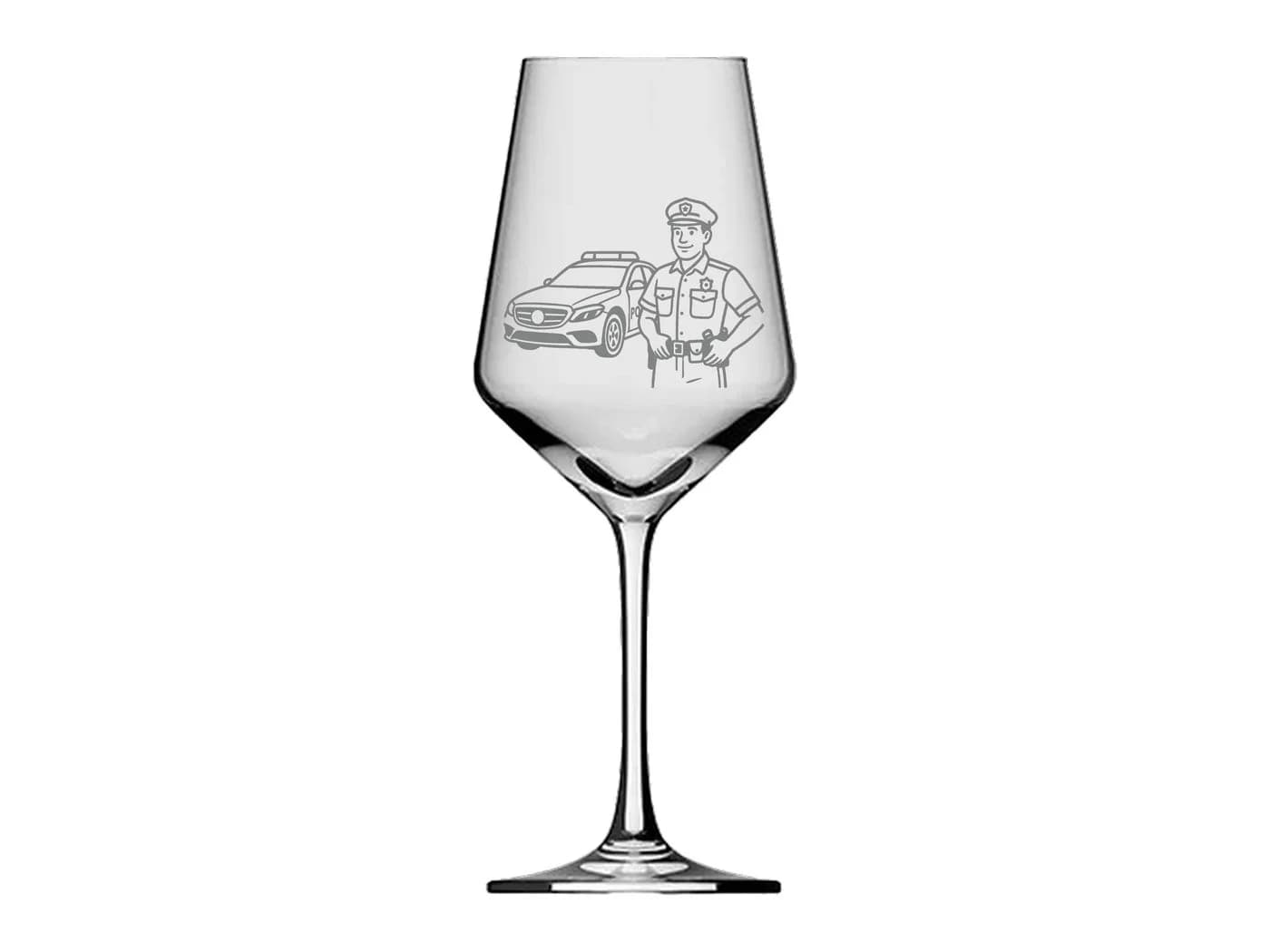 eXODA Weinglas 350 ml mit Motivgravur Kuh - Bild 2