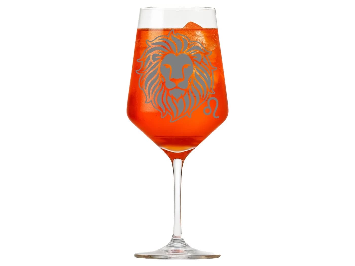 eXODA Weinglas Sternzeichen Löwe 350ml Glas mit Gravur - Bild 3