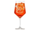 Valhalla Weinglas Happy Birthday 50 Gravur 350ml Glas Bild 3
