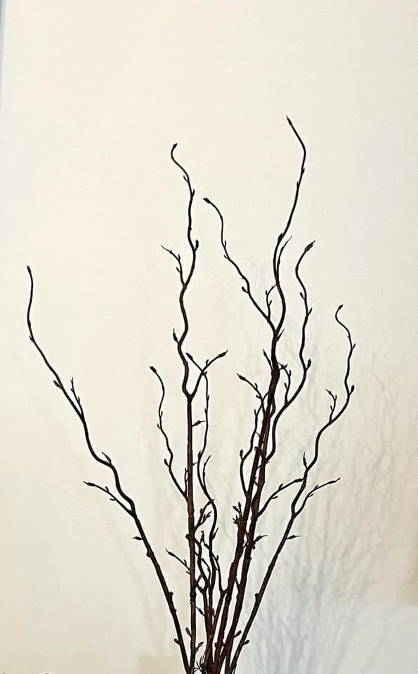 2474U Kunstzweig Baum-Ast Braun 85 cm mit Knospen - Bild 3