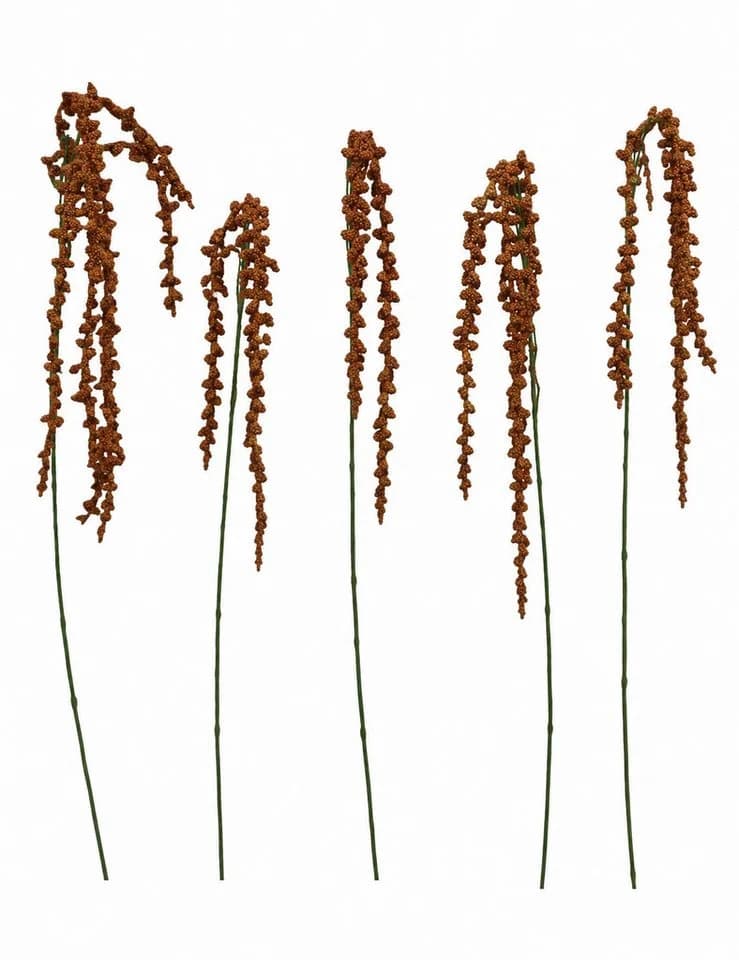 Kunstblume Amaranthus Rostbraun 104 cm - 2474U