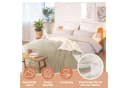 Blumtal Wohndecke Sherpa-Fleecedecke Beige Oeko-TEX Zertifiziert Bild 3