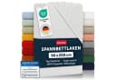 Blumtal Spannbettlaken Mikrofaser Beige 2 Stück Rundumgummizug Bild 2