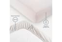 Blumtal Spannbettlaken Mikrofaser Beige 2 Stück Rundumgummizug Bild 3