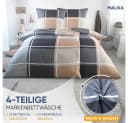 Malika Bettwäsche 4-teilig Mikrofaser Bild 1