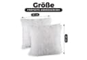Malika Kissenbezug Cashmere-Touch Fleece 2er-Set Creme Bild 1