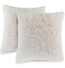 Malika Kissenbezug Cashmere-Touch Fleece 2er-Set Creme Bild 2