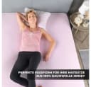 Malika Spannbettlaken Jersey Rosa 100% Baumwolle Bild 3