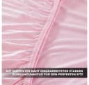 Malika Spannbettlaken Jersey Rosa 100% Baumwolle Bild 4