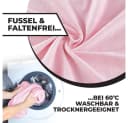 Malika Spannbettlaken Jersey Rosa 100% Baumwolle Bild 5