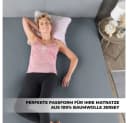 Malika Spannbettlaken Jersey 100% Baumwolle Grau 2 Stück Bild 4