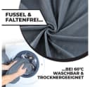 Malika Spannbettlaken Jersey 100% Baumwolle Grau 2 Stück Bild 5