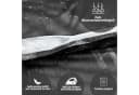 Kuscheli Bettwäsche 135x200 + 80x80 cm atmungsaktiver Bettbezug, moderne Designs, Mikrofaser, 2 teilig, Für Allergiker geeignet, pflegeleicht, angenehm weicher Stoff Bild 4