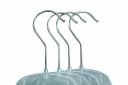 RSR Hangers Kleiderbügel Transparent 43 cm 50-tlg. mit 360° Haken Bild 1