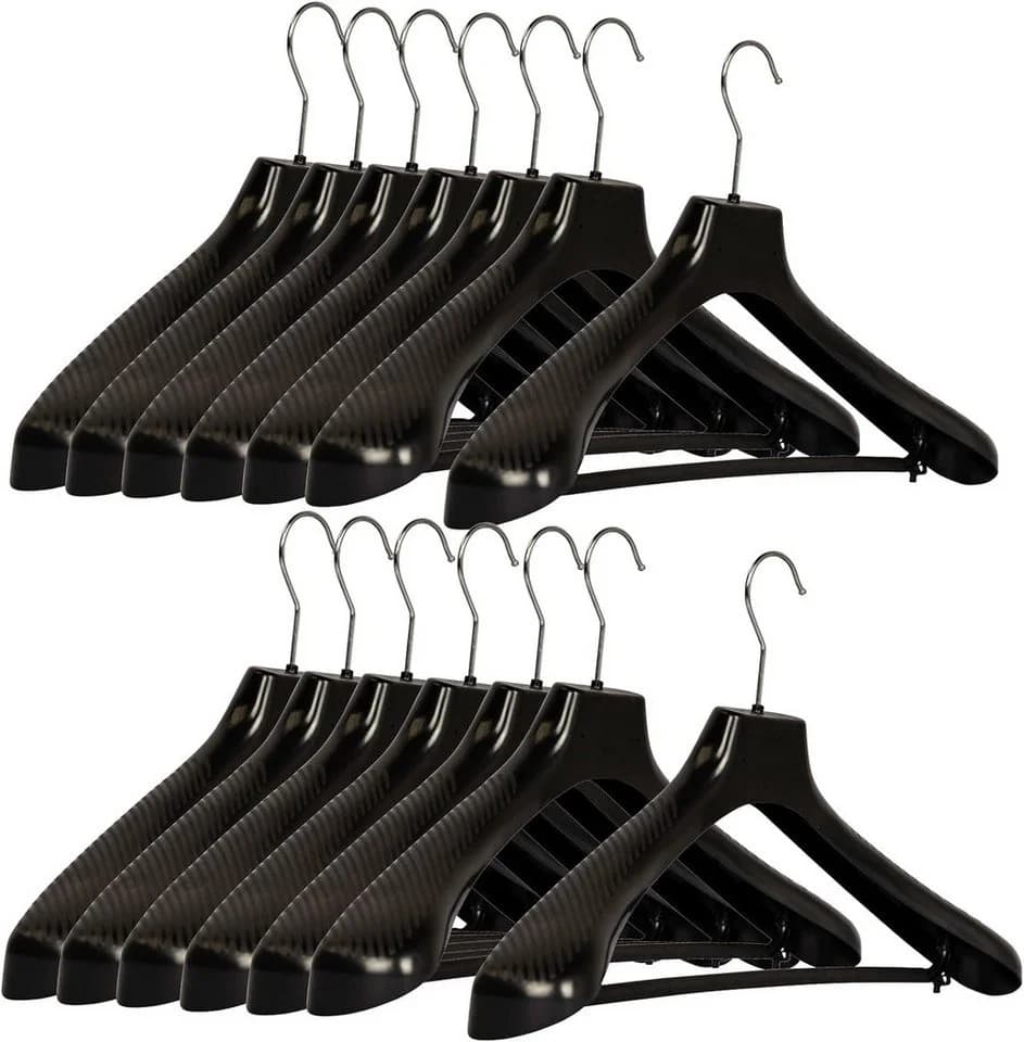 RSR Hangers Kleiderbügel Schwarz 360° Haken 5-tlg - Bild 2