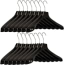 RSR Hangers Kleiderbügel Schwarz 45 cm 5-tlg Bild 2