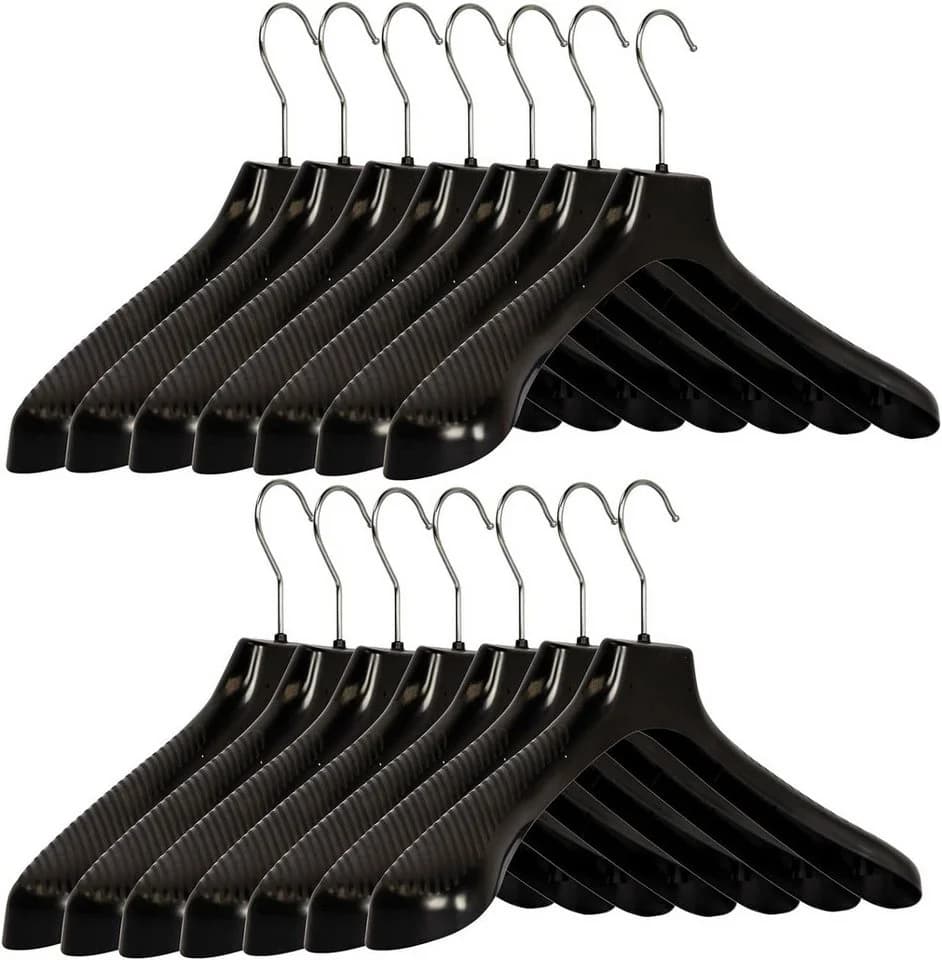 RSR Hangers Kleiderbügel Schwarz 45 cm 5-tlg - Bild 2
