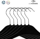RSR Hangers Kleiderbügel Schwarz 30 Stück 360° Haken Bild 1
