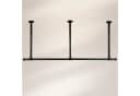RSR Hangers Wandgarderobe Schwarz Industrieller Loftstil Bild 1