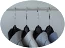 RSR Hangers Kleiderbügel Schwarz 60 Stück 360° Haken Bild 4