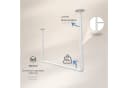 RSR Hangers Kleiderstange Milow Weiß U-Form Garderobe Bild 1