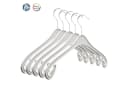 RSR Hangers Kleiderbügel Weiß 20-tlg. Kunststoff mit Drehhaken Bild 2