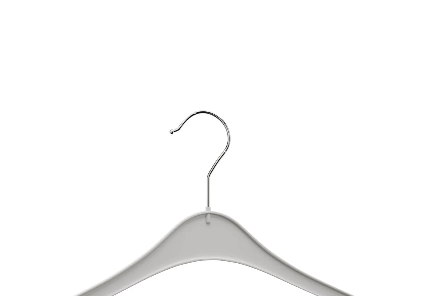 RSR Hangers Kleiderbügel Weiß 20-tlg. Kunststoff mit Drehhaken - Bild 4