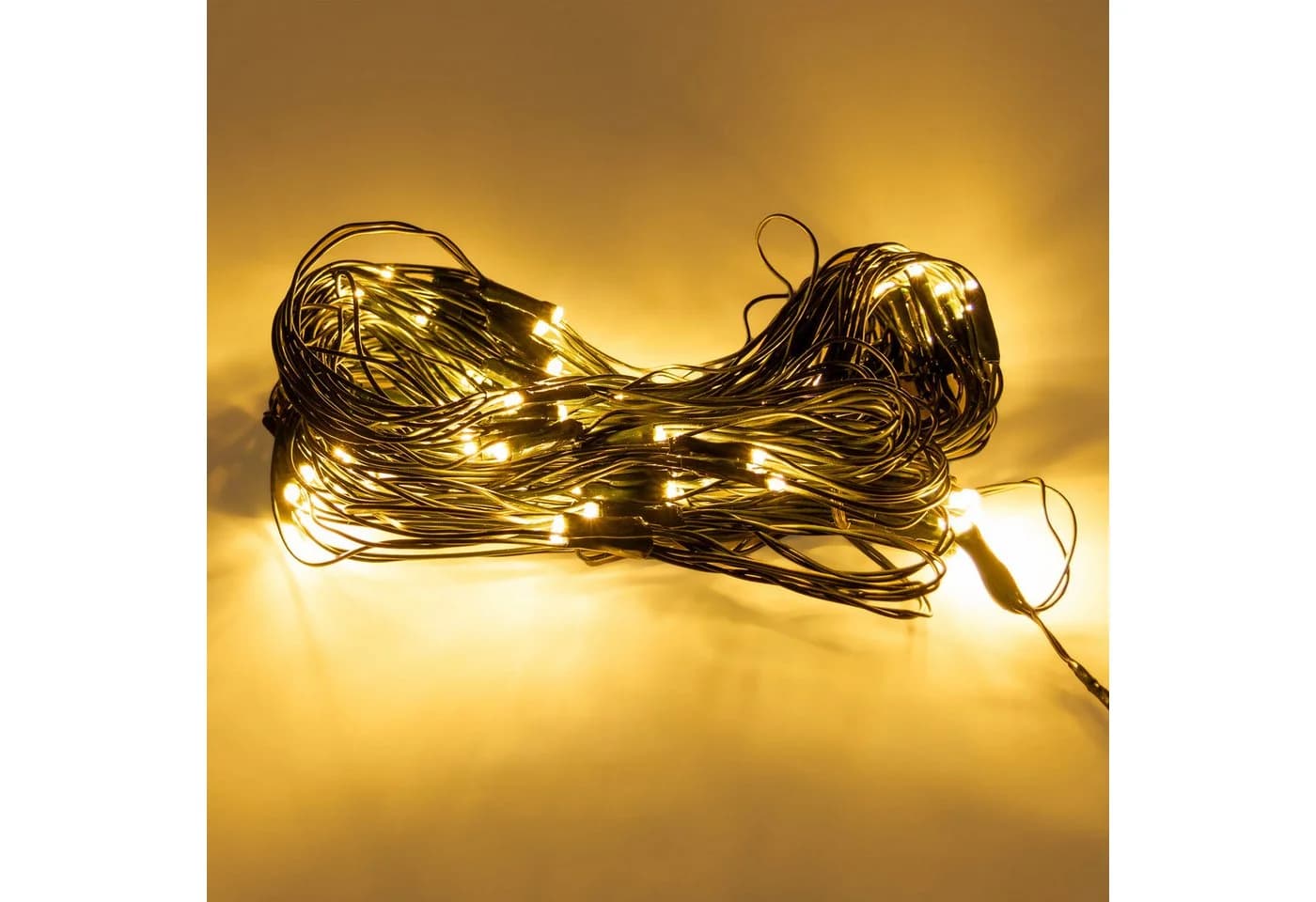 Spetebo LED-Lichternetz 1,5 m 100 LED Warm Weiß - Bild 4