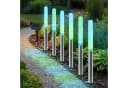 Spetebo LED Solarleuchten Bubbles 6er Set Farbwechsel Garten Bild 2