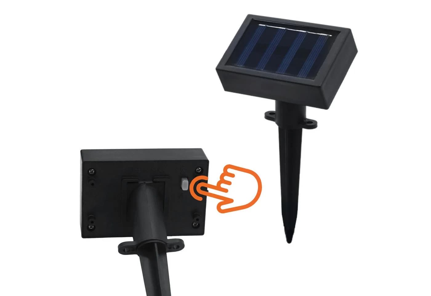 Spetebo LED Solarleuchten Bubbles 6er Set Farbwechsel Garten - Bild 5