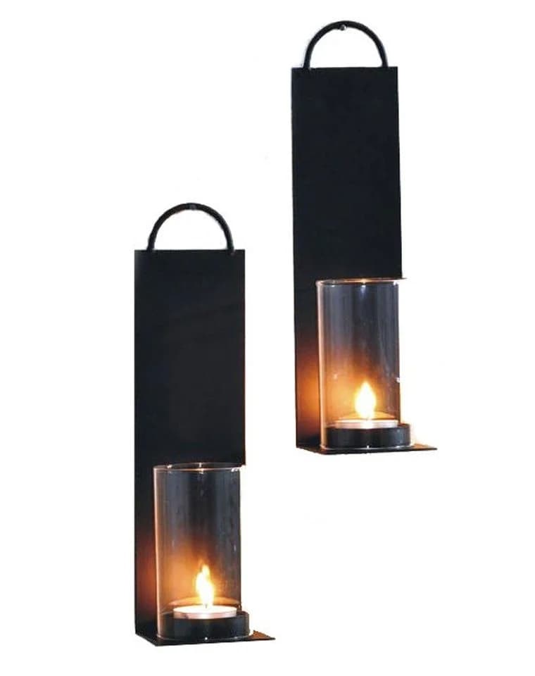 Spetebo Wandkerzenhalter 2er Set für Teelichter - Bild 2