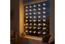 Spetebo LED Schneeflocken Lichtervorhang 100cm 40-flammig mit Timer Bild 5