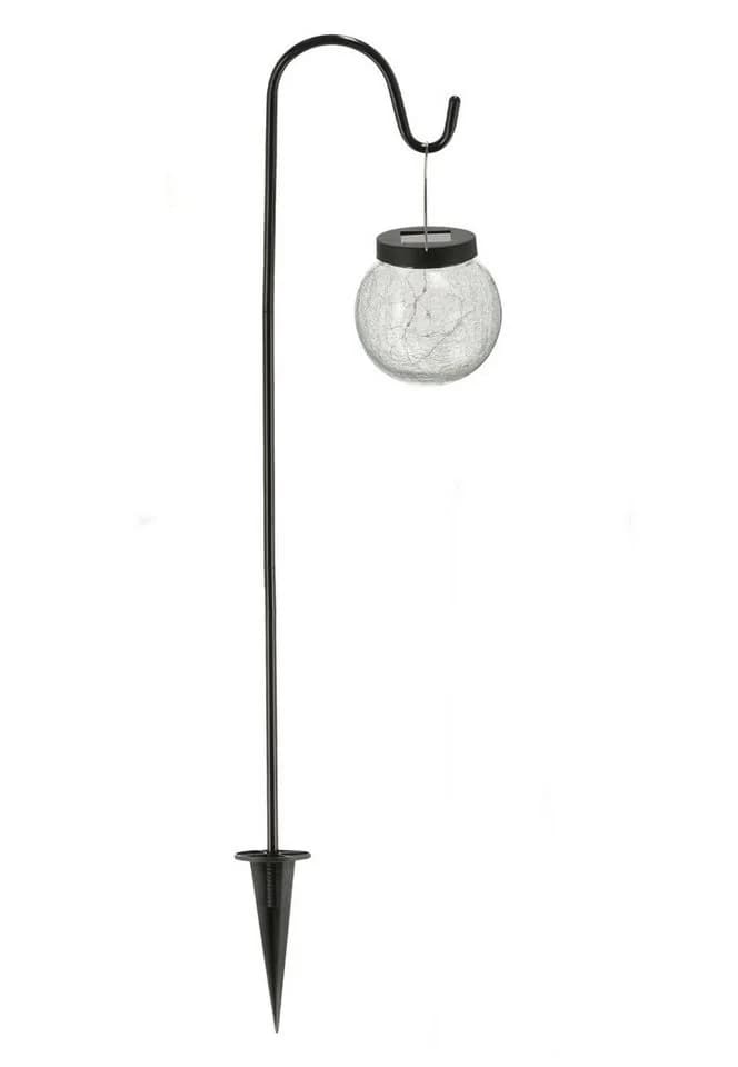 Spetebo Gartenleuchte LED Solar Gartenstecker mit Glaskugel - Bild 2