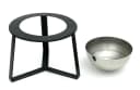 DanDiBo Blumenhocker Metall Schwarz Silber Modern Bild 4