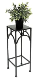 DanDiBo Blumenhocker Metall Schwarz Moderner Beistelltisch Bild 2