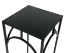 DanDiBo Blumenhocker Metall Schwarz Moderner Beistelltisch Bild 3