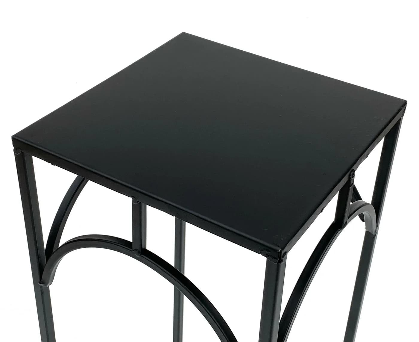 DanDiBo Blumenhocker Metall Schwarz Moderner Beistelltisch - Bild 3
