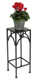 DanDiBo Blumenhocker Metall Schwarz Moderner Beistelltisch Bild 5