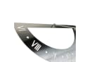 DanDiBo Sonnenuhr Wand Edelstahl Silber Rostfrei Bild 4