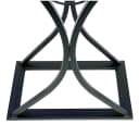 DanDiBo Weinregal Weinglas Design Metall Schwarz 15 Flaschen Bild 5