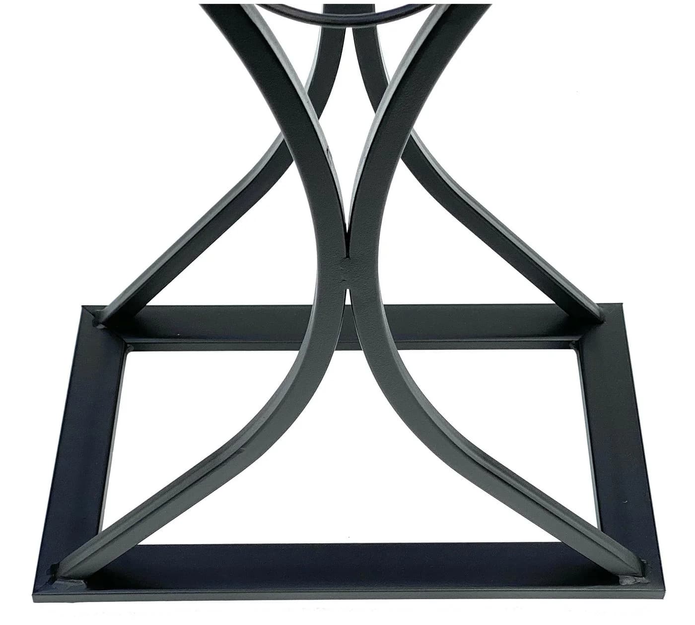 DanDiBo Weinregal Weinglas Design Metall Schwarz 15 Flaschen - Bild 5