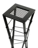 DanDiBo Weinregal Metall Schwarz Blumensäule Esperanza Flaschenhalter Bild 3