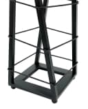 DanDiBo Weinregal Metall Schwarz Blumensäule Esperanza Flaschenhalter Bild 4