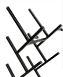 DanDiBo Handtuchhalter Wand Metall Schwarz Modern Acord Bild 3